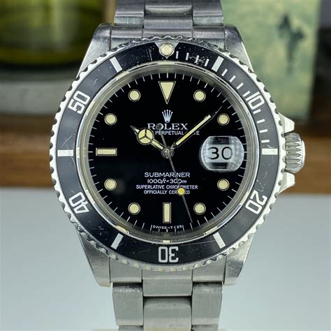 1987 rolex submariner 168000|Rolex 168000 for sale.